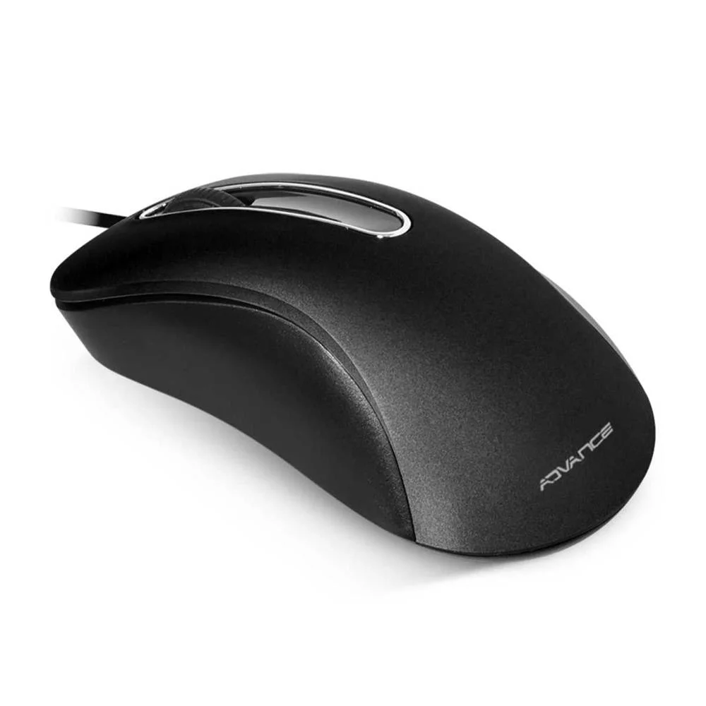 Advance Shape 3d Rato Ambidestro Usb Type-A Ótico.