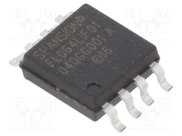 Ic: Memória Flash, 64mbflash, Spi, 108mhz, 2,7÷3,.