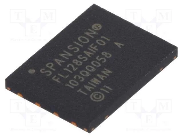 Ic: Memória Flash, 128mbflash, Spi, 133mhz, 2,7÷3.