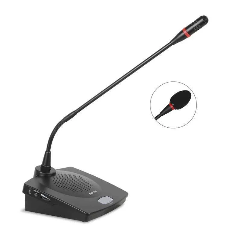 Microfone Delegado.