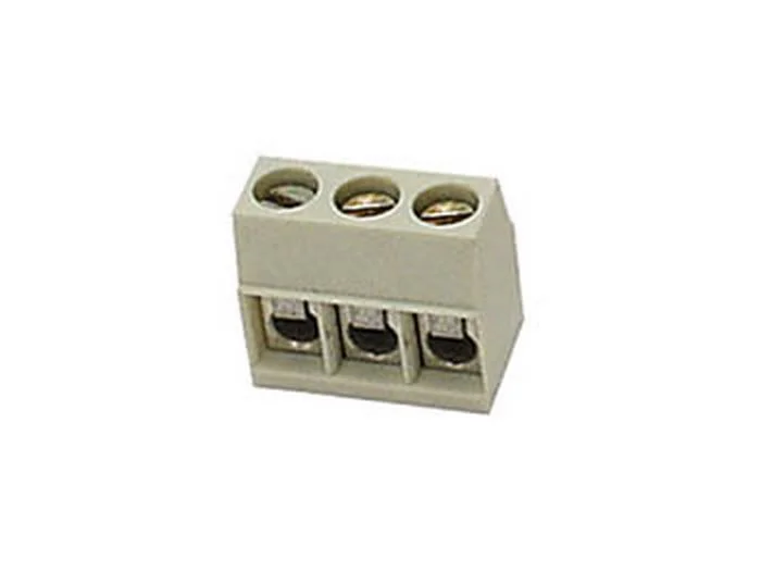 Conector de Parafuso, 3 Pólos, Tipo Quadrado, Mar.