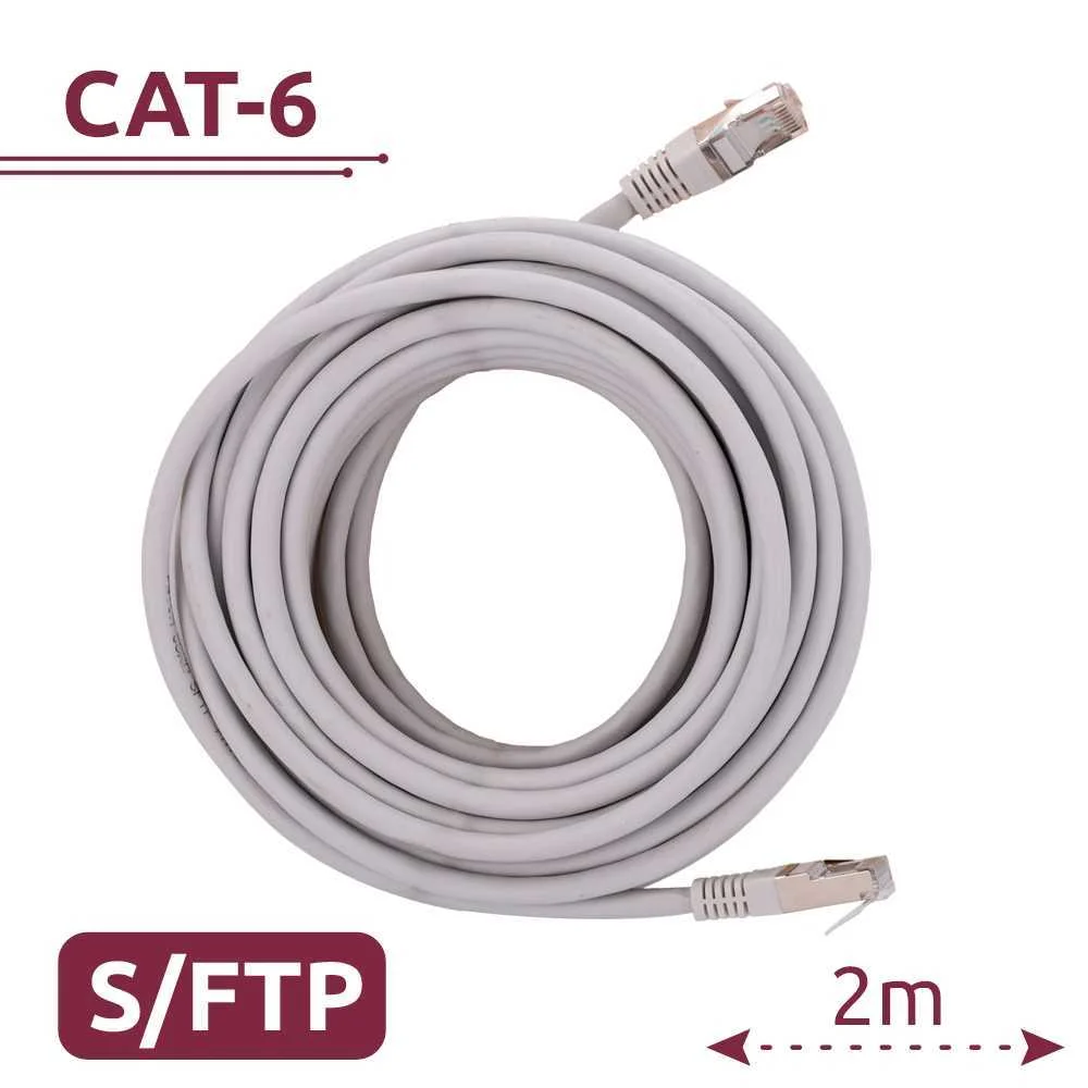 Cabo Sftp - Ethernet - Conectores Rj45 - Categori.