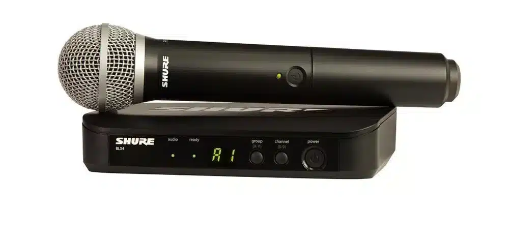 Sistema Sem Fio Portátil Pg58 606-630 Mhz
