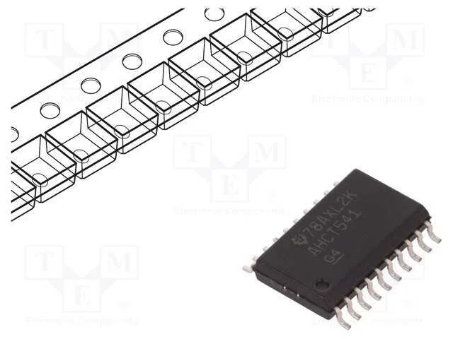 Ic: Digital, Amort.,Não Invertível,Controlador Da.
