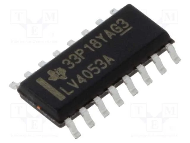 Ic: Multiplexador, Ch: 2, Soic16, 2÷5,5vdc