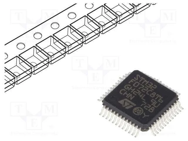 Ic: Microcontrolador Arm, 48mhz, Lqfp48, 2÷3,6vdc