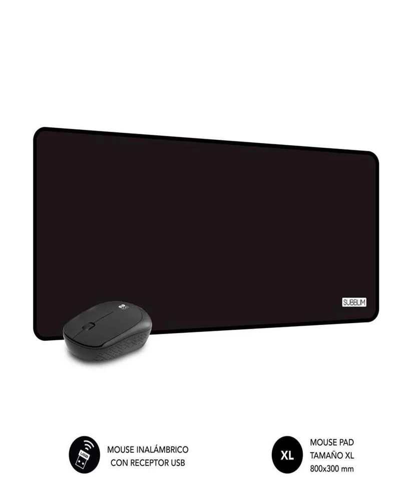 Subblim Submp-03hp001 Tapete de Rato Preto