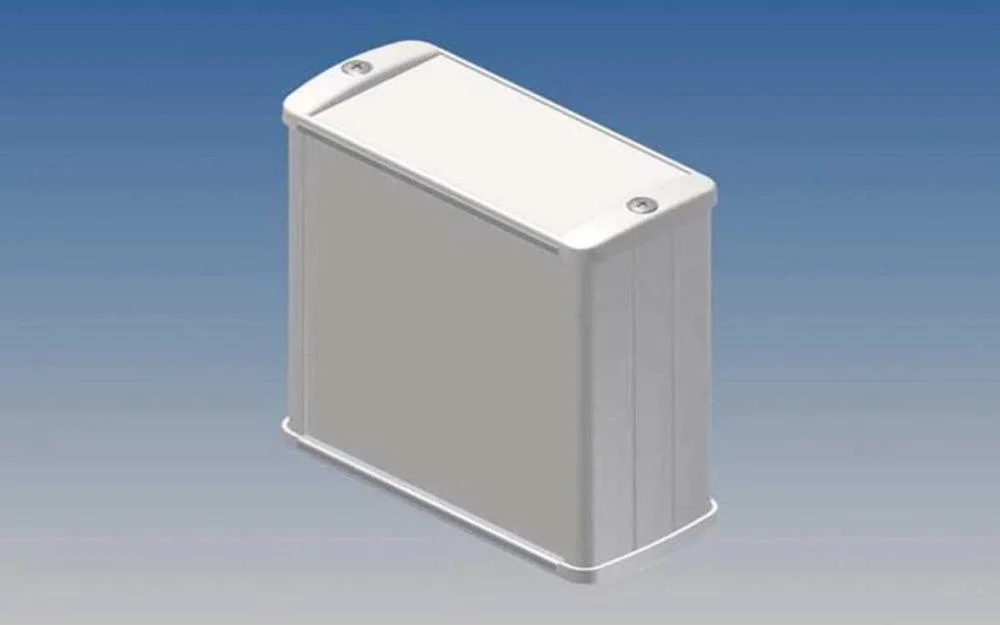 Carcaça de Alumínio - Branco - 100 X 85.8 X 36.9 M