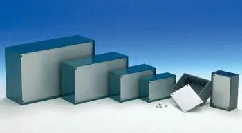Caixa Optativa de Plástico Azul -110,0 X 70,0 X 48