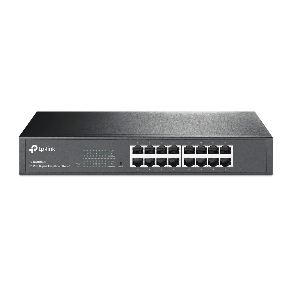 Switch Tp-Link Tl-Sg1016de 16 Portas Gigabit Smar.