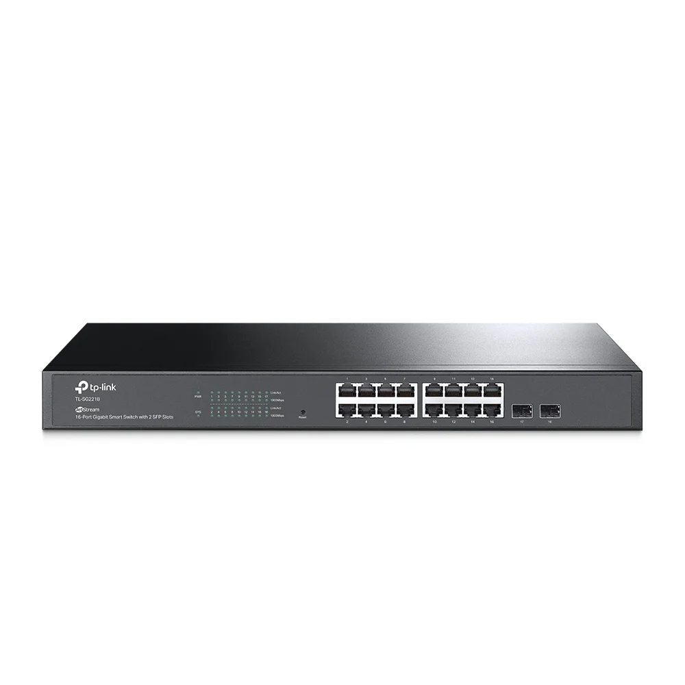 Switch Tp-Link Tl-Sg2218 Jetstream 16 Portas Giga.