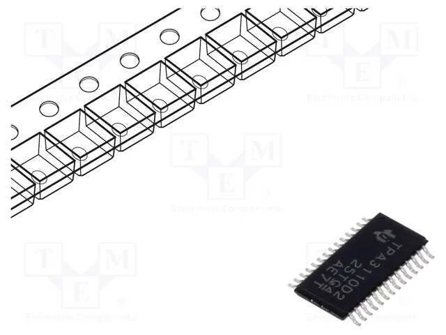 Ic: Amplificador Áudio, Psai: 15w, 8÷26vdc, Ch: 2.