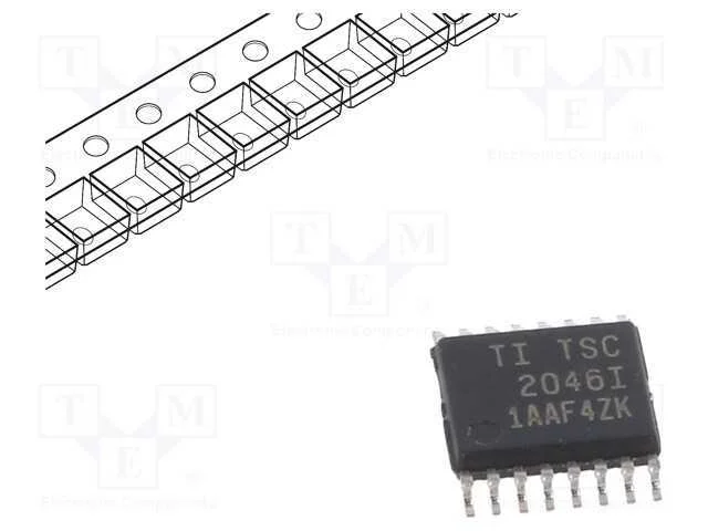 Ic: Driver, Controlador de Ecrã Táctil, 3-Wire,Qs.