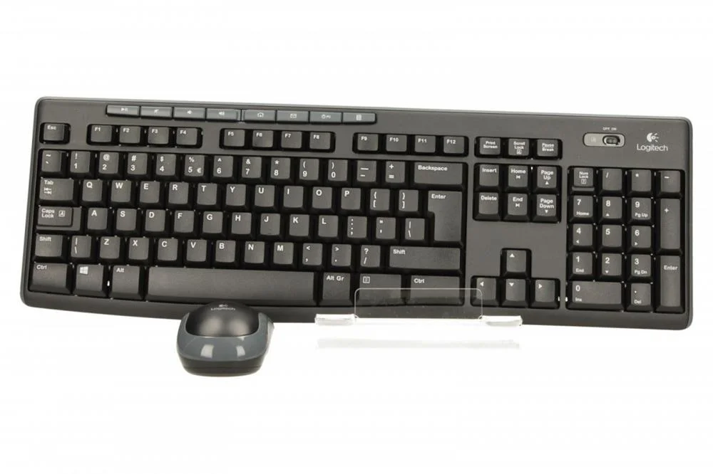 Logitech Mk270, Padrão, Sem Fios, Rf Wireless, Qw.