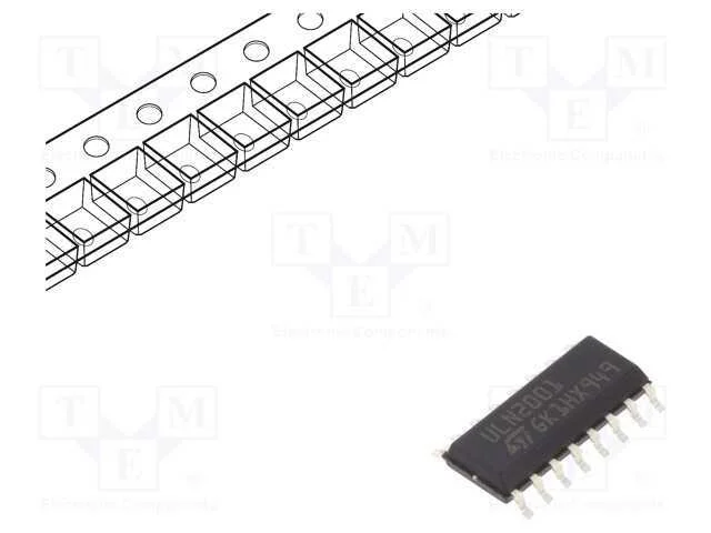 Ic: Driver, Darlington,Matriz do Tirístor, So16, .