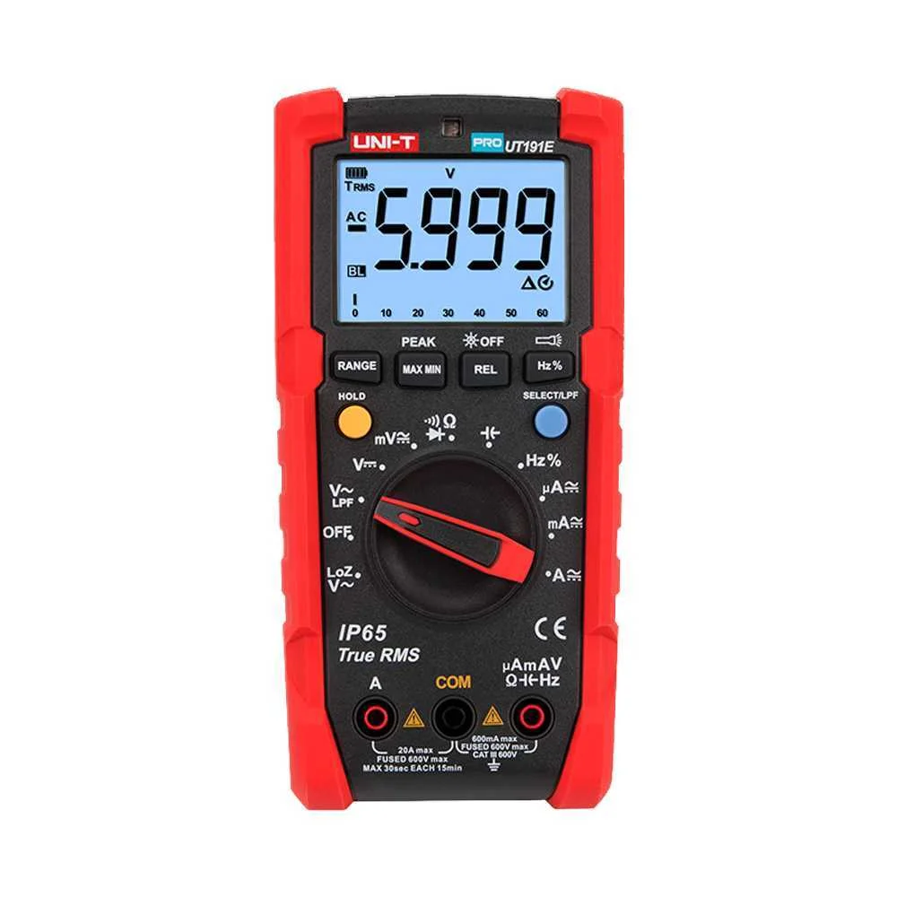 Multimetro Digital Ip65 True Rms/Peak Pro Line