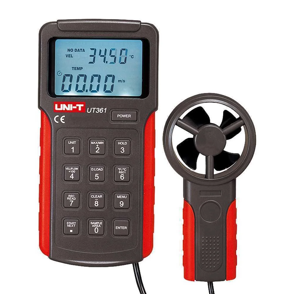 Anemómetro Tipo Split - Sensor de Velocidad Del V.