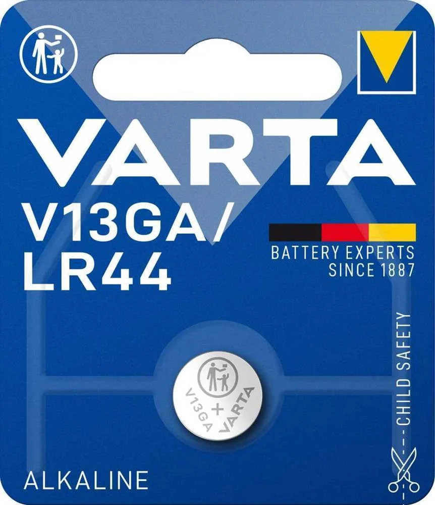 Pilhas de Botão Alcalinas Varta V13ga 1.5 V Lr44