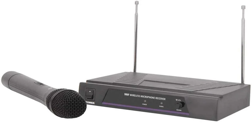 Sistema de Microfone Sem Fios Vhf 173.8mhz