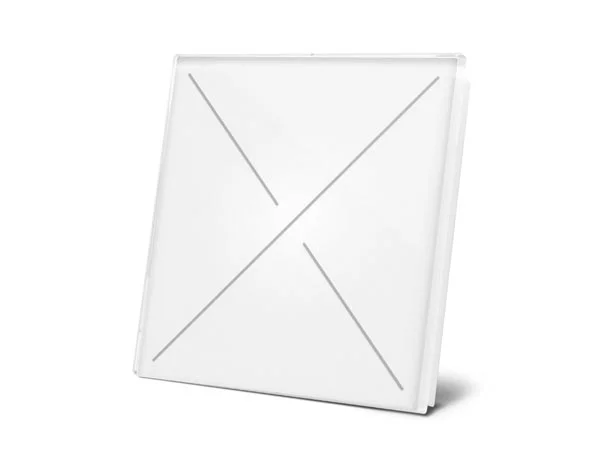 Edge Lit Modulo de Controlo 4 Botões - Branco