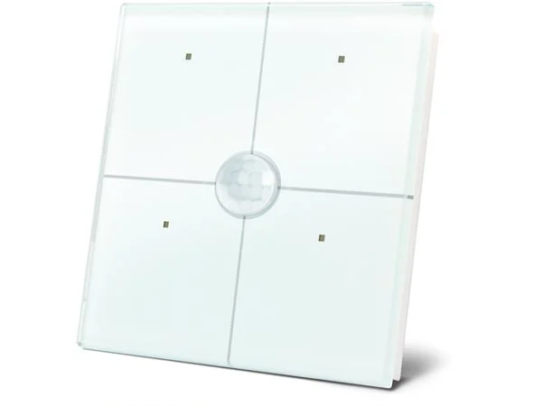 Modulo de Controlo 4 Botões C/ Sensor de Mov e Luz