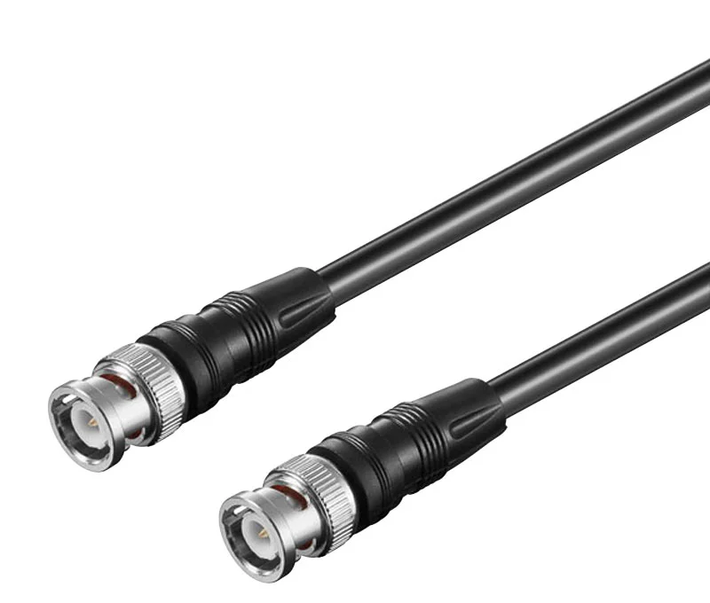 Cabo Bnc Macho para Bnc Macho 50ohm Rg58 1m