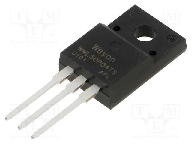 Transístor: P-Mosfet, Unipolar, To220fp