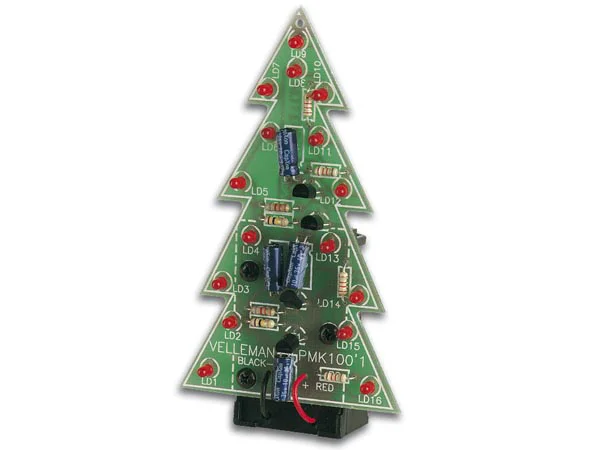 Kit Didático Árvore de Natal C/ Leds - Whadda