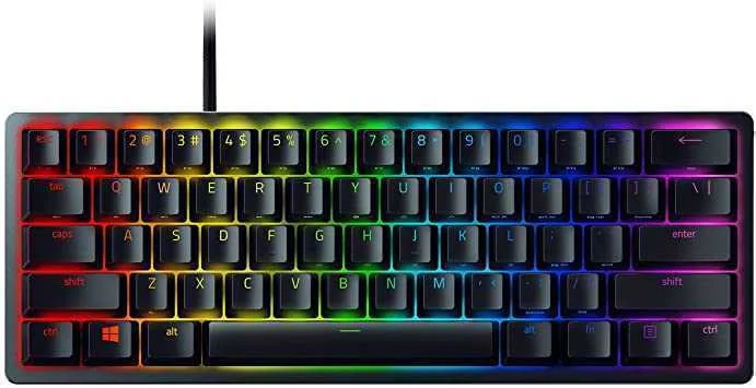 Razer Huntsman Mini Teclado Usb Qwertz Alemão Pre.
