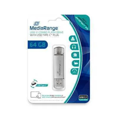 Mediarange Mr937 Unidade de Memória Usb 64 Gb Usb.