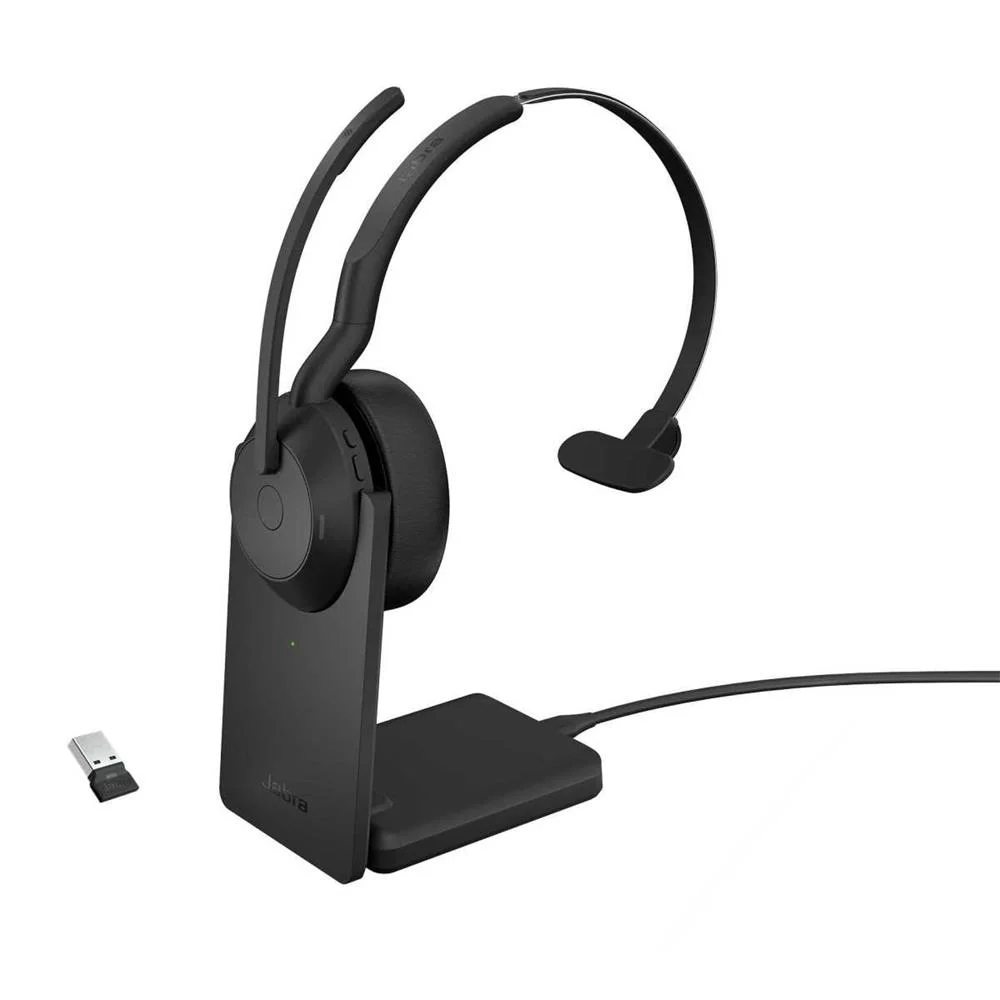 Jabra Evolve2 55 Auscultadores com Fios e Sem Fio.