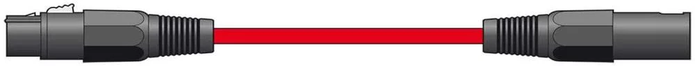 Classic Microphone Lead Xlr Female - Male 6.0m Red