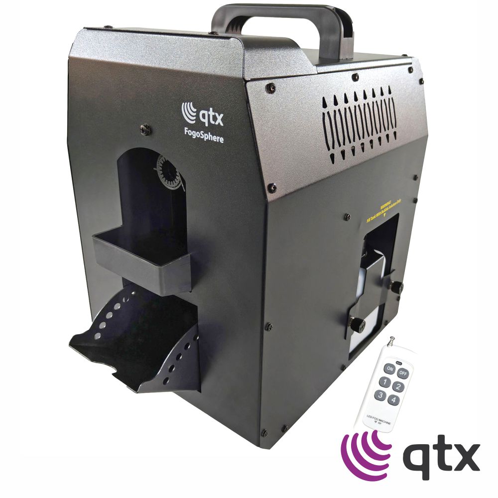 Máquina Bolhas/Fumo 700W Com Comando QTX