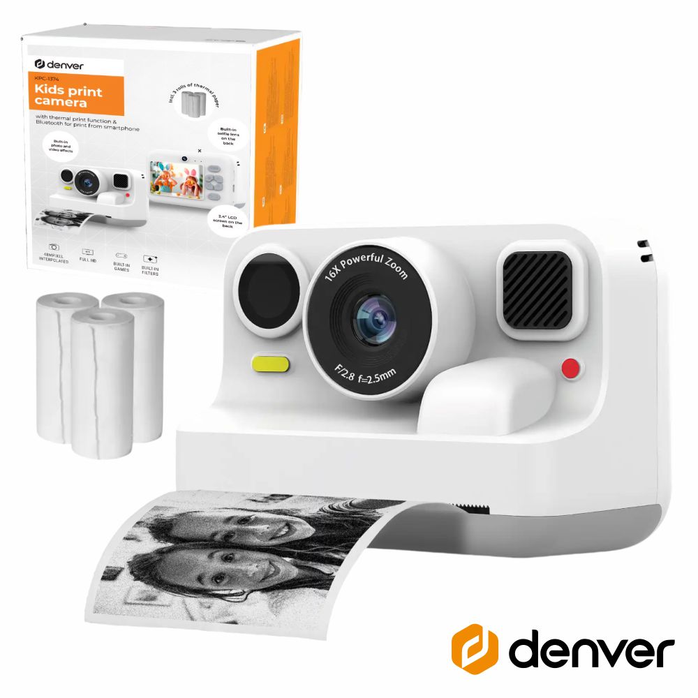 Câmara Digital C/Impressão Térmica Bluetooth DENVER