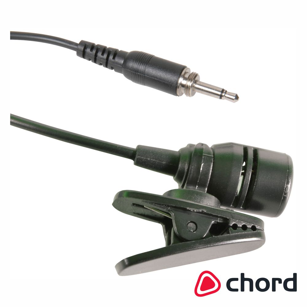 Microfone Lapela Cardioide Leve Jack 3.5mm CHORD