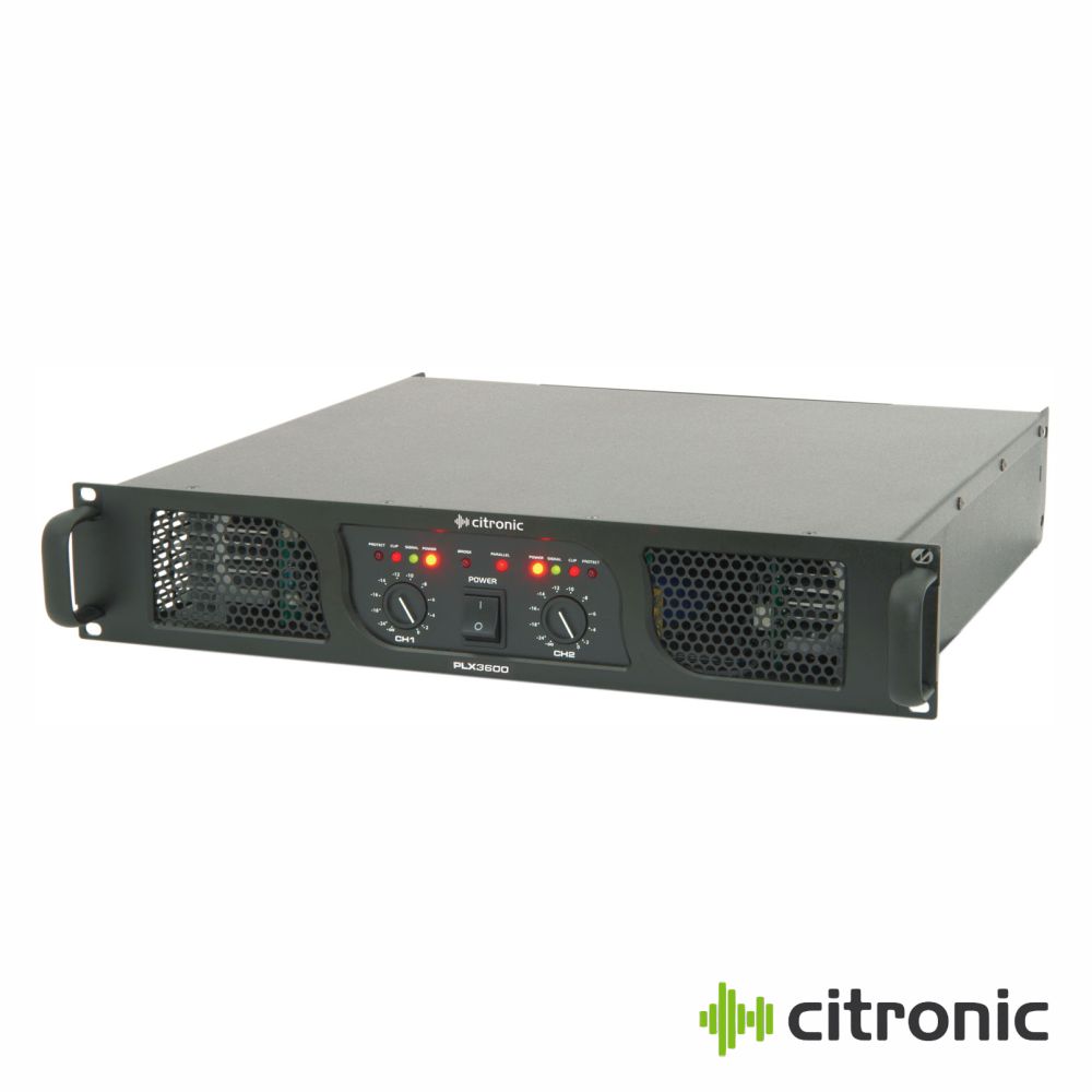 Amplificador Áudio Profissional 19" 3600W CITRONIC