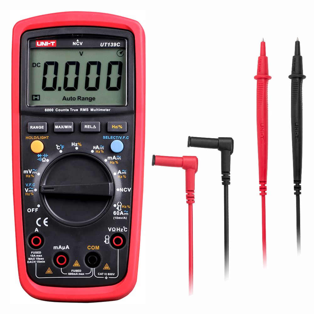 UT139C Multimetro digital escala auto. , UNI-T