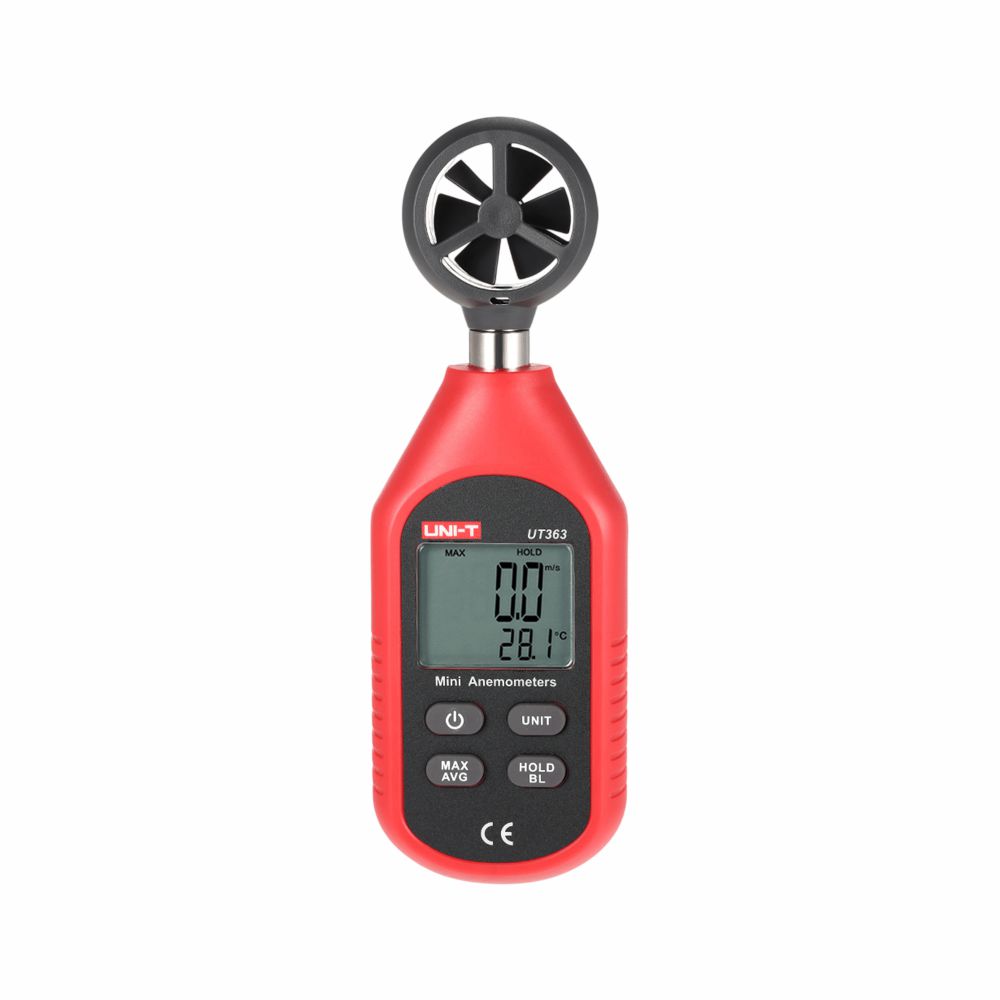 UT363 Anemometro digital 0~45m/s