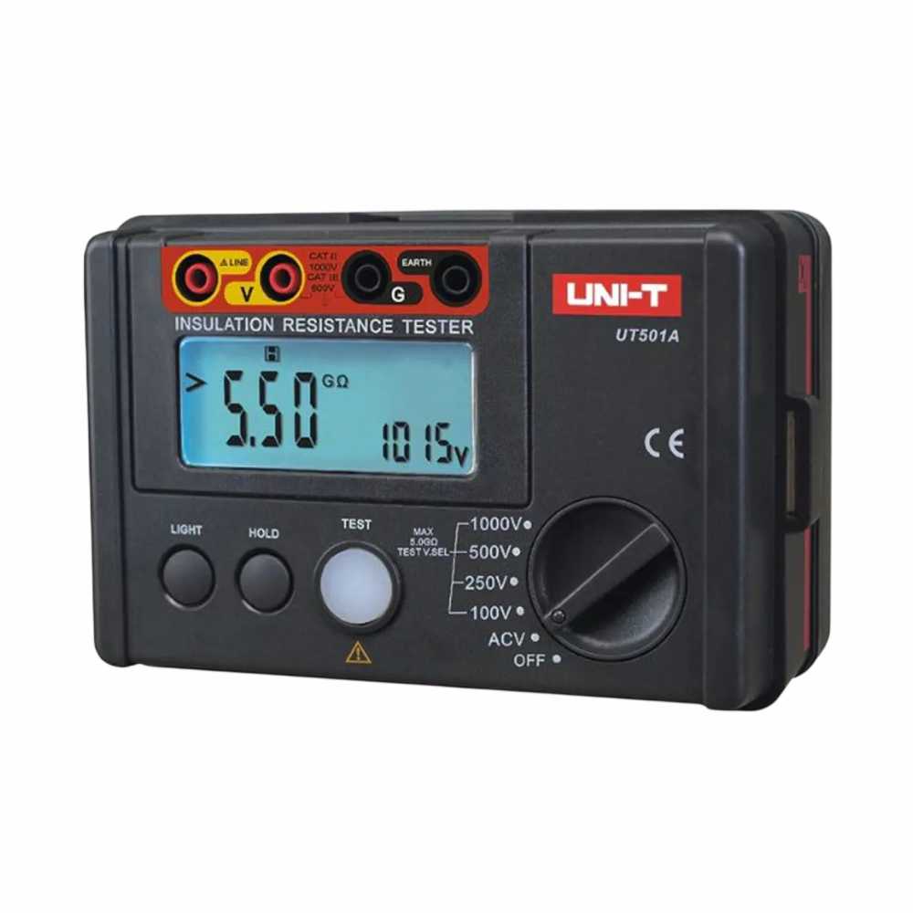 UT501A Medidor De Resistencia De Isolamento
