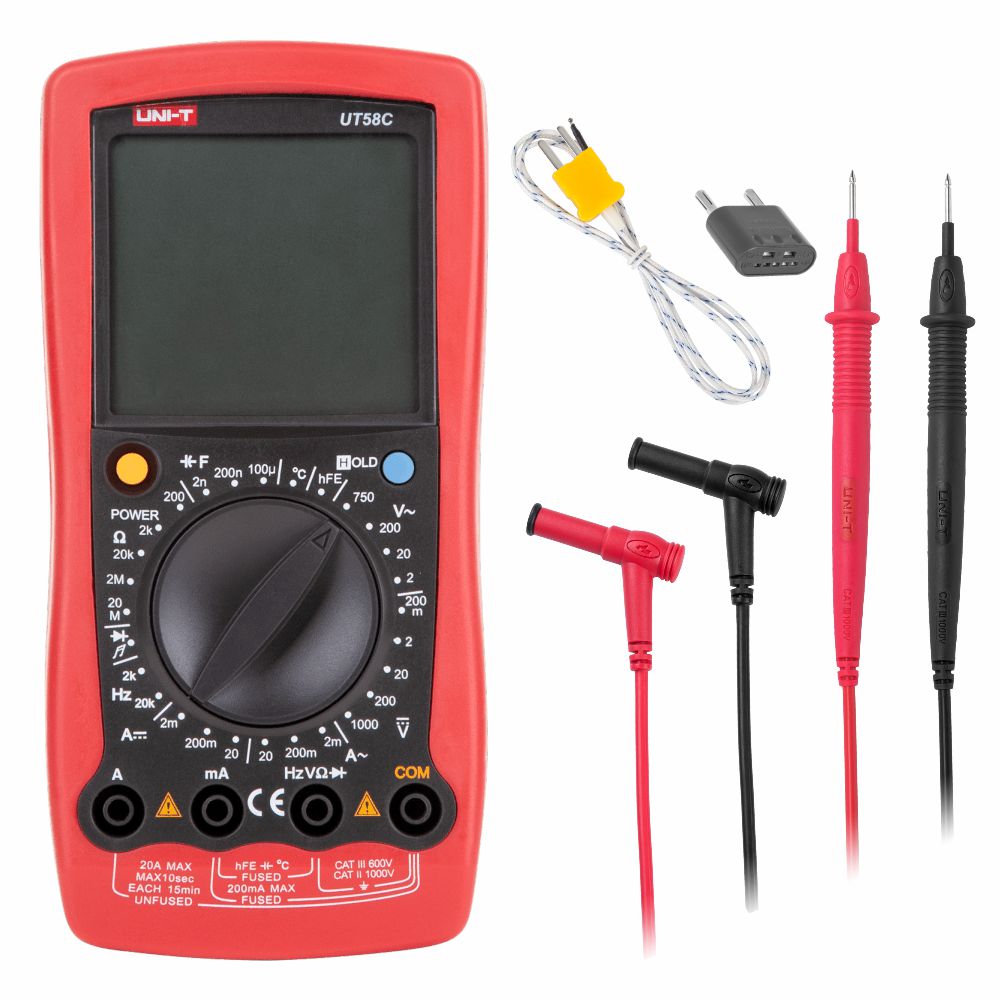 UT58C Multimetro digital universal