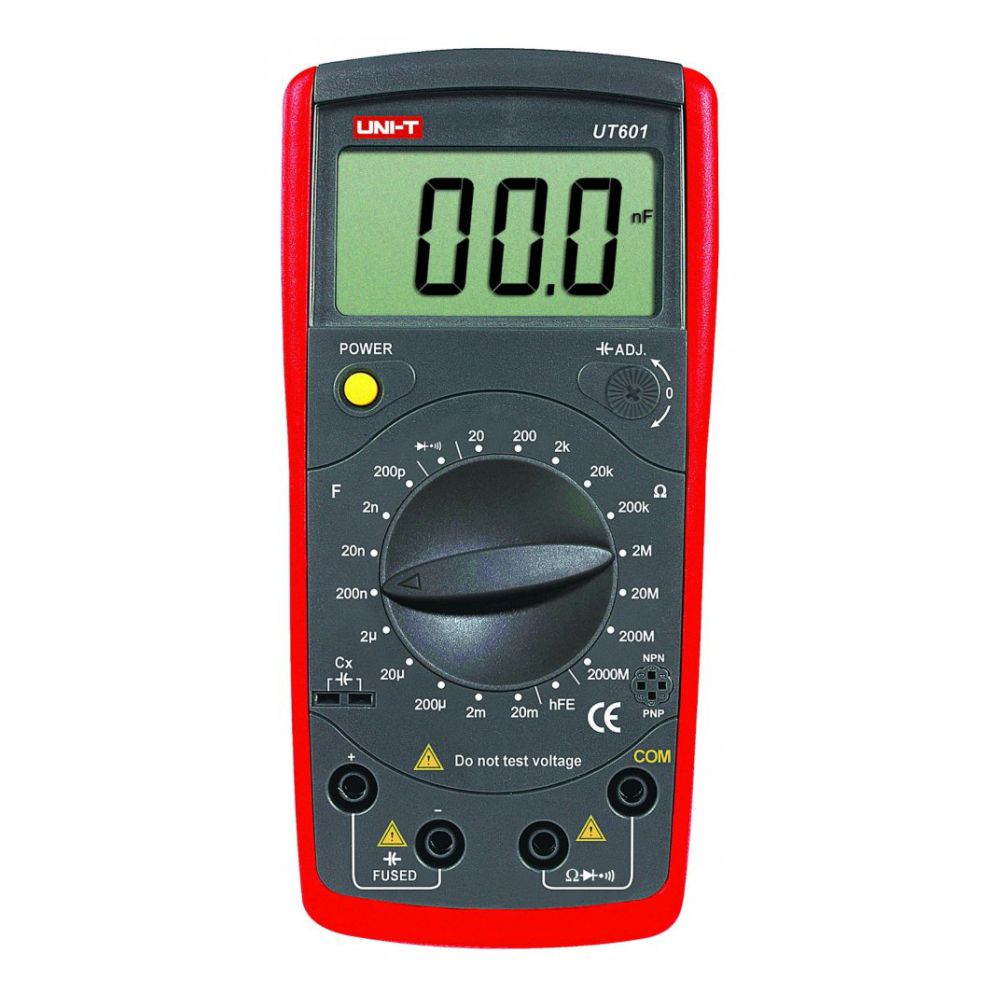 UT601 Capacimetro e ohmimetro digital - UNI-T